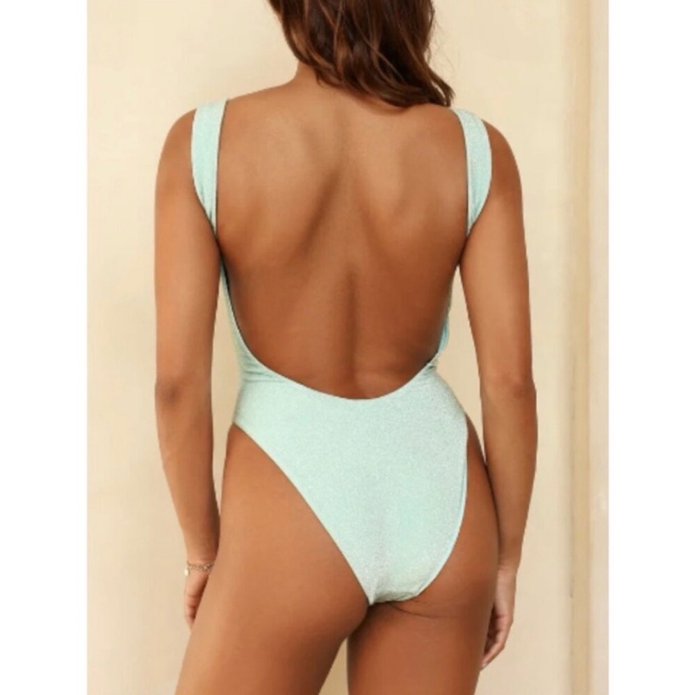 Dippin' Daisy's Shimmery Mint One-Piece
